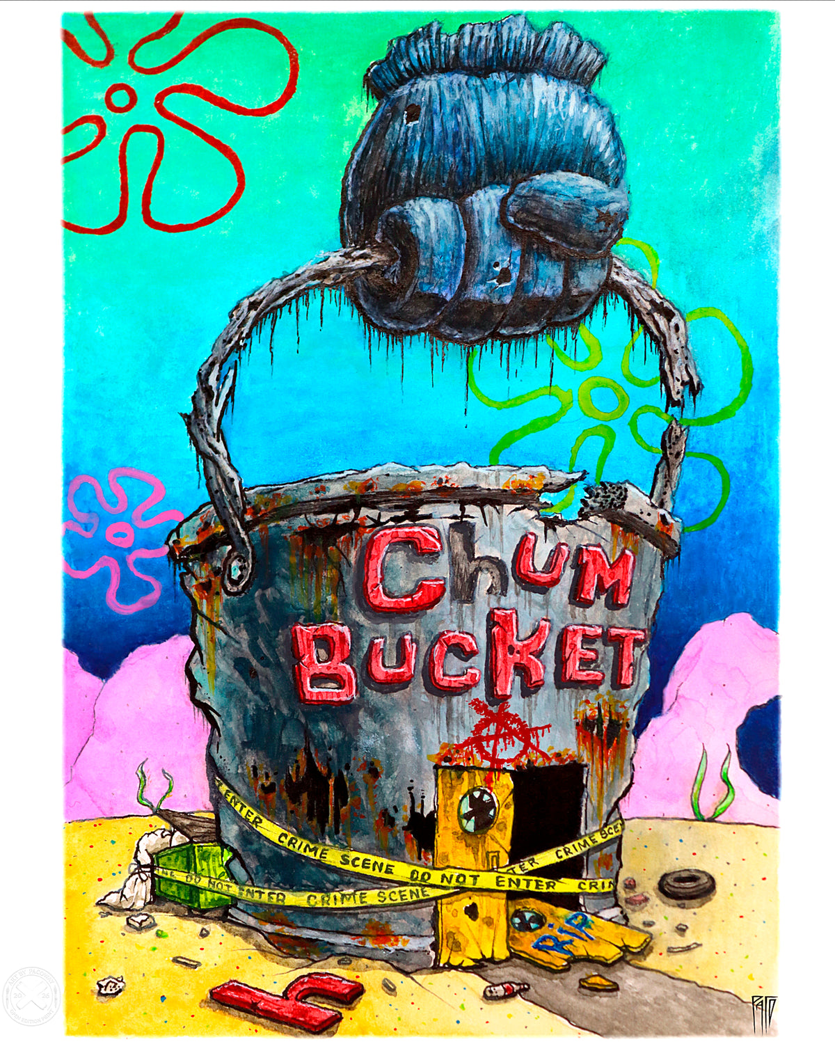 The Abandoned Cum Bucket (Print)