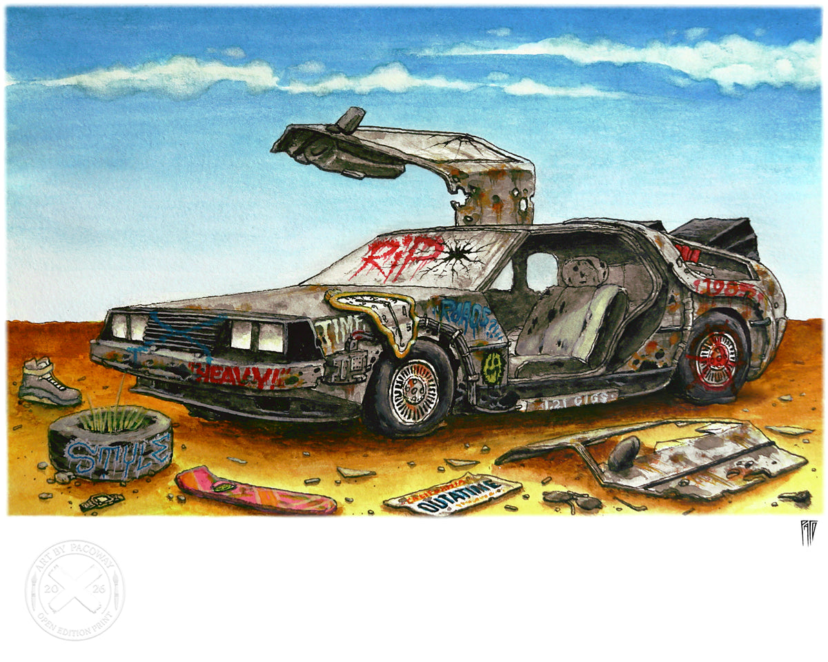 The Abandoned Time Machine (Print)
