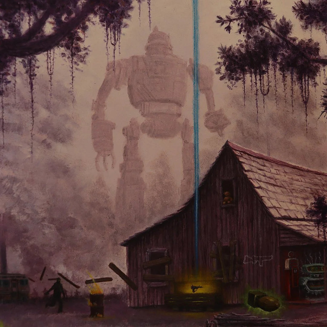 COD Zombie Inspired Thrift Shop Painting - Open Edition Prints