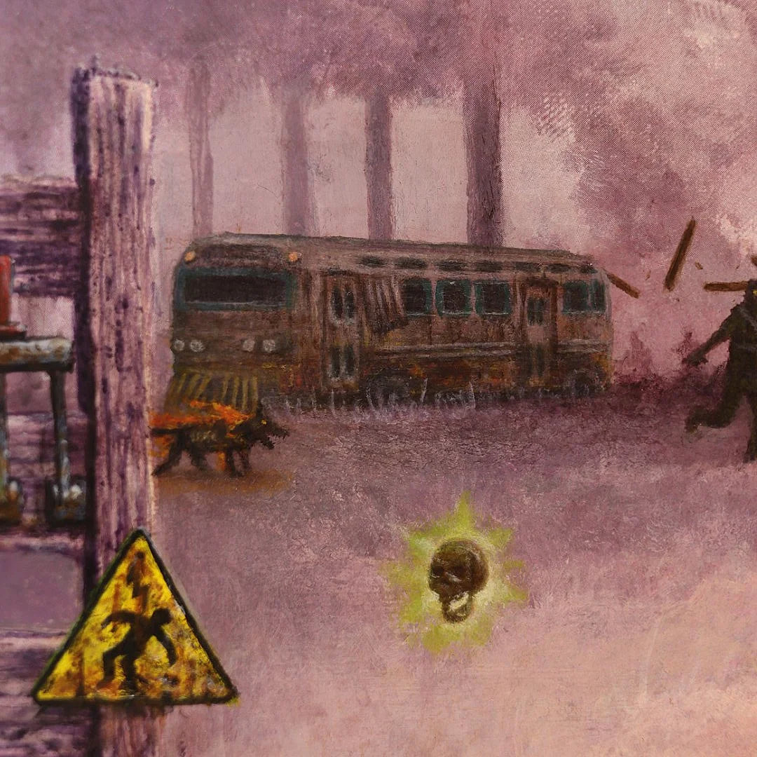 COD Zombie Inspired Thrift Shop Painting - Open Edition Prints