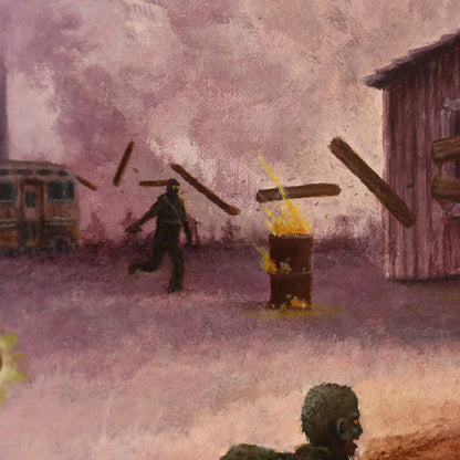 COD Zombie Inspired Thrift Shop Painting - Open Edition Prints