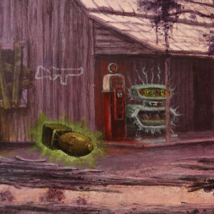 COD Zombie Inspired Thrift Shop Painting - Open Edition Prints