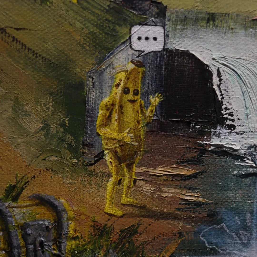 Fortnite Inspired Thrift Shop Painting -  Open Edition Prints