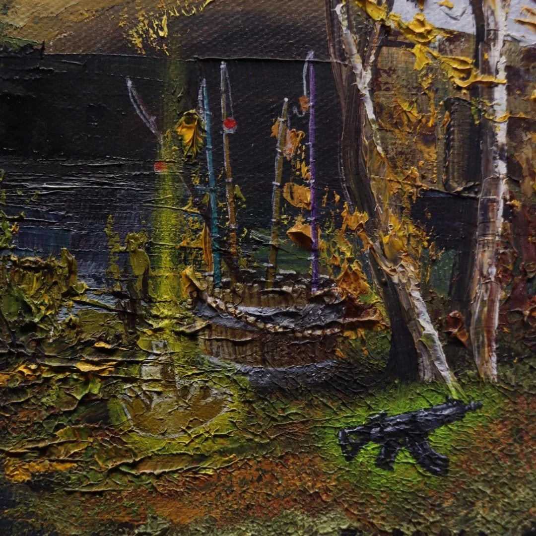 Fortnite Inspired Thrift Shop Painting -  Open Edition Prints