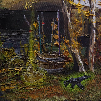 Fortnite Inspired Thrift Shop Painting -  Open Edition Prints