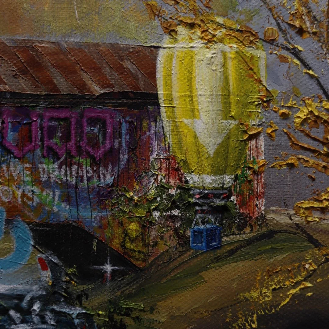 Fortnite Inspired Thrift Shop Painting -  Open Edition Prints