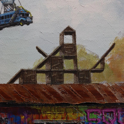 Fortnite Inspired Thrift Shop Painting -  Open Edition Prints