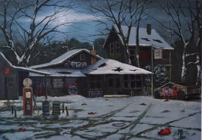 Signed Off - TikTok Ban Inspired Painting - Limited Edition Signed and Numbered Prints