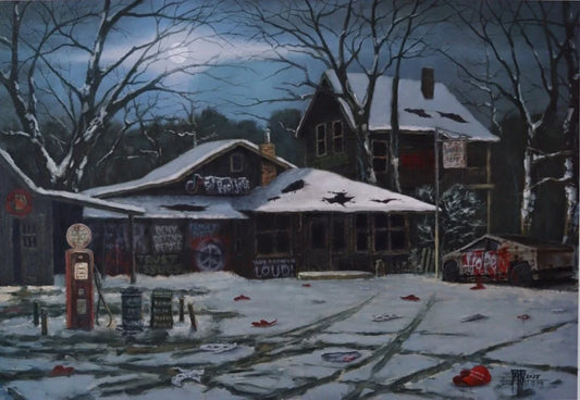 Signed Off - TikTok Ban Inspired Painting - Limited Edition Signed and Numbered Prints
