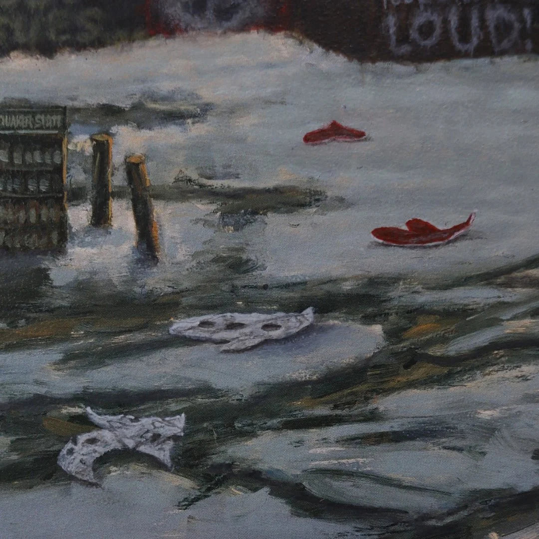 Signed Off - TikTok Ban Inspired Painting - Limited Edition Signed and Numbered Prints