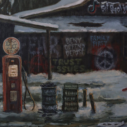Signed Off - TikTok Ban Inspired Painting - Limited Edition Signed and Numbered Prints