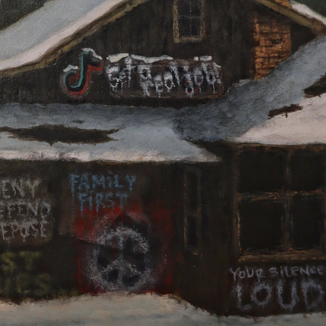 Signed Off - TikTok Ban Inspired Painting - Limited Edition Signed and Numbered Prints
