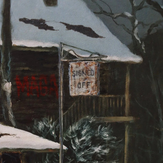 Signed Off - TikTok Ban Inspired Painting - Limited Edition Signed and Numbered Prints