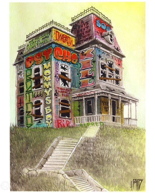 The Abandoned Mother's House (Print)