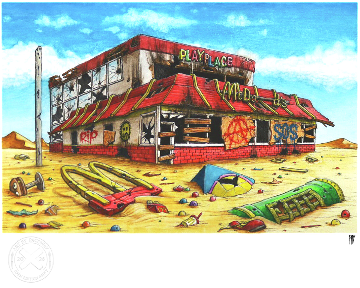The Abandoned 90's Play Place (Print)