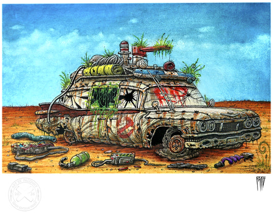 The Abandoned Ghost Car (Print)