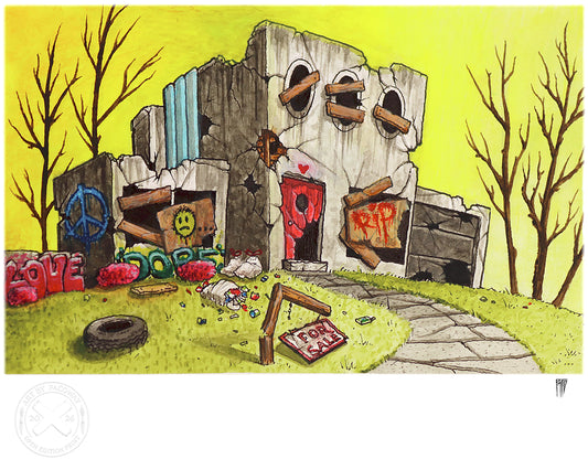 The Abandoned Professor's House (Print)