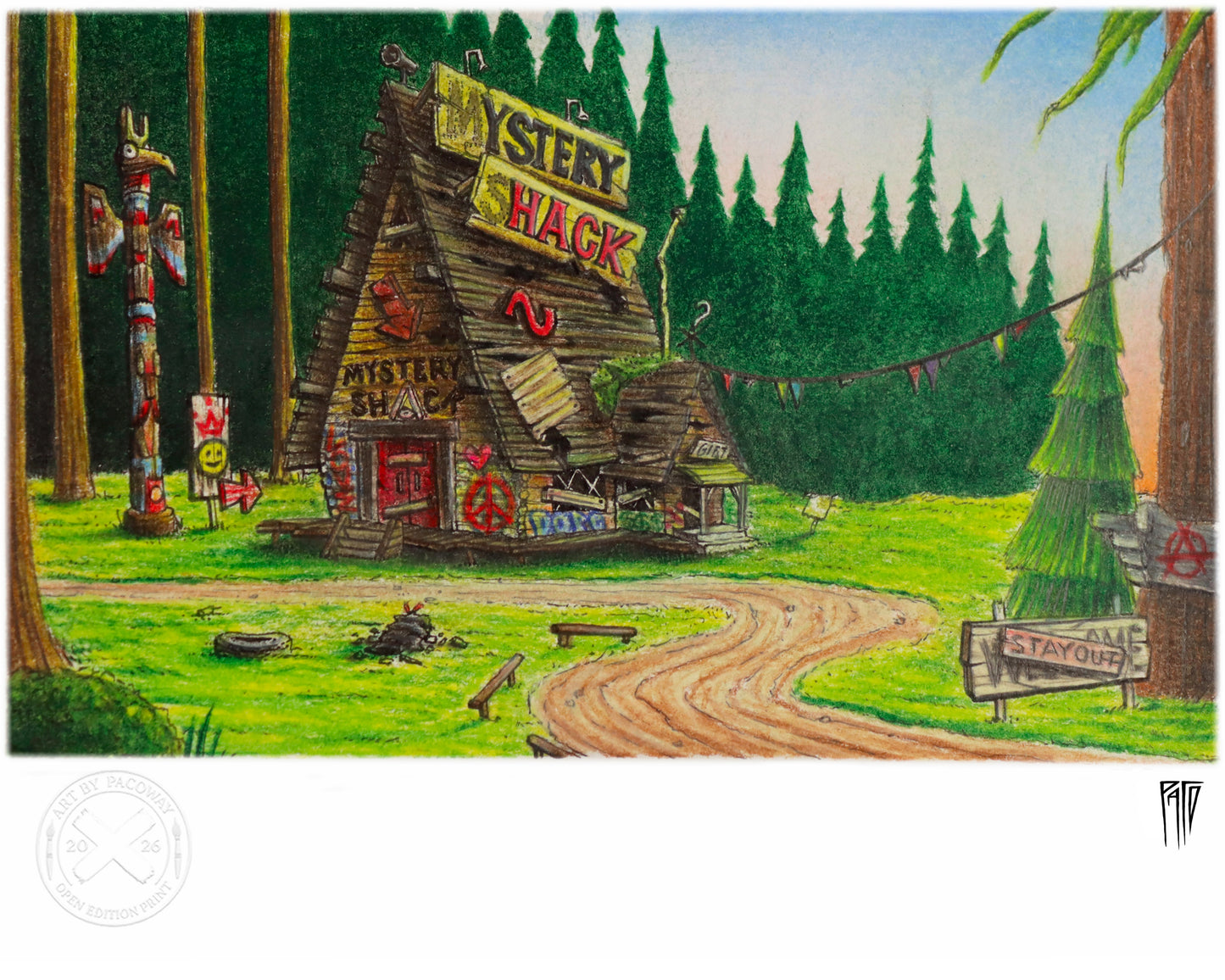 The Abandoned Shack (Print)