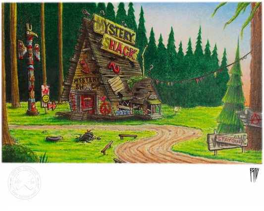 The Abandoned Shack (Print)
