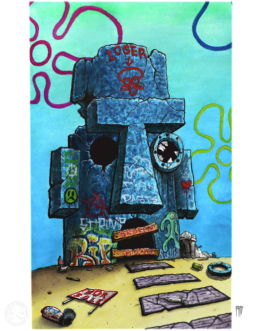 The Abandoned Squid House (Print)