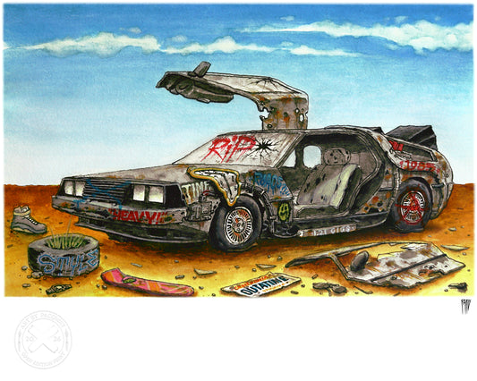 The Abandoned Time Machine (Print)