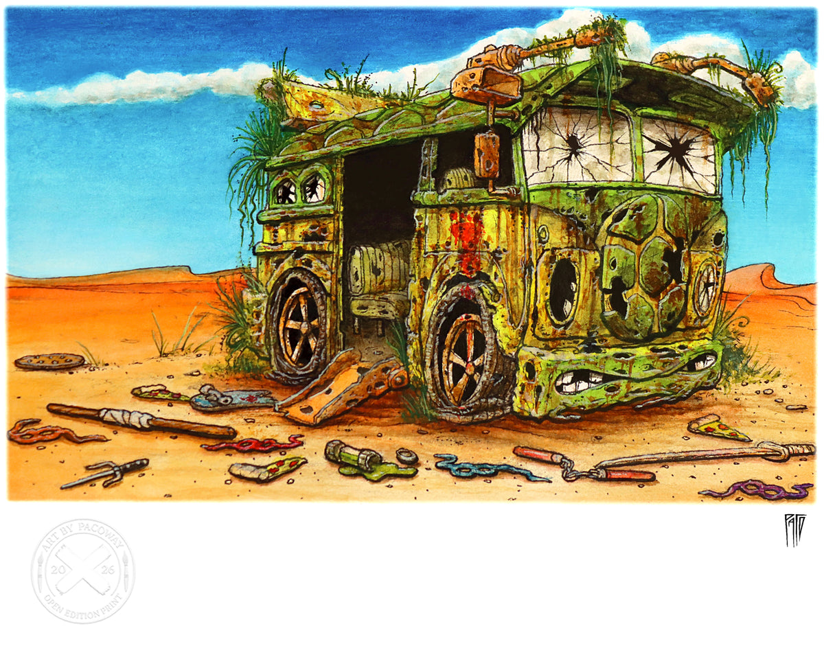 The Abandoned Turtle Wagon (Print)