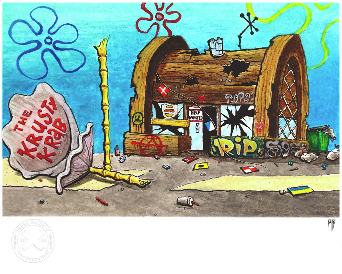 The Abandoned Underwater Restaurant (Print)