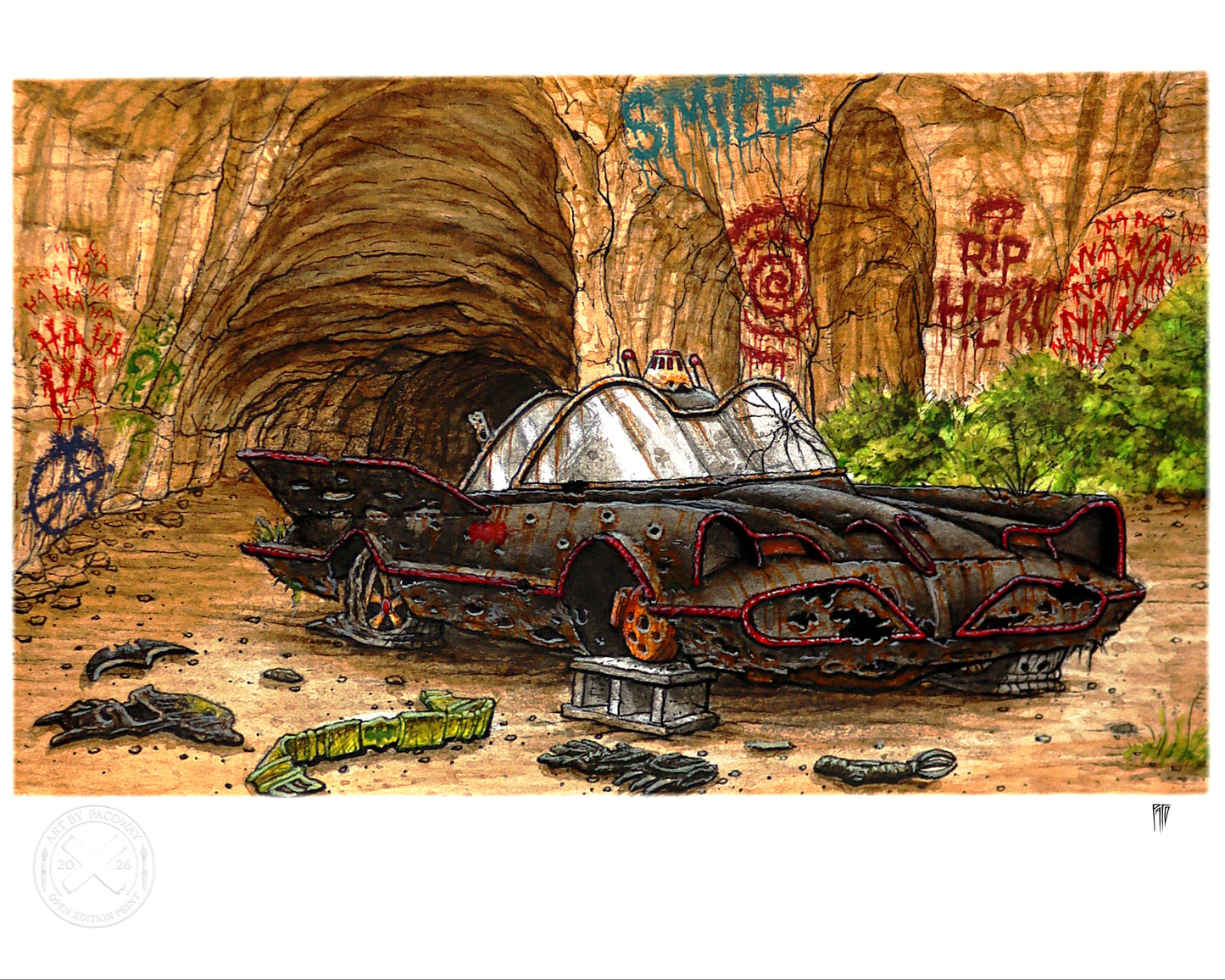 The Abandoned Vigilante Mobile (Print)