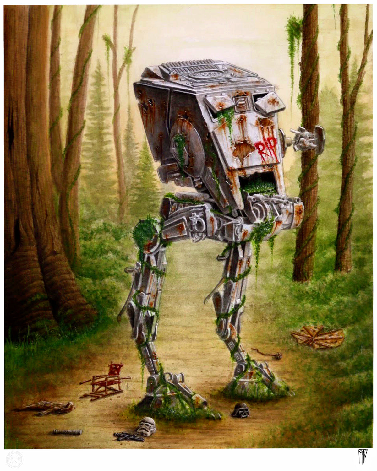 The Abandoned Walker (Print)