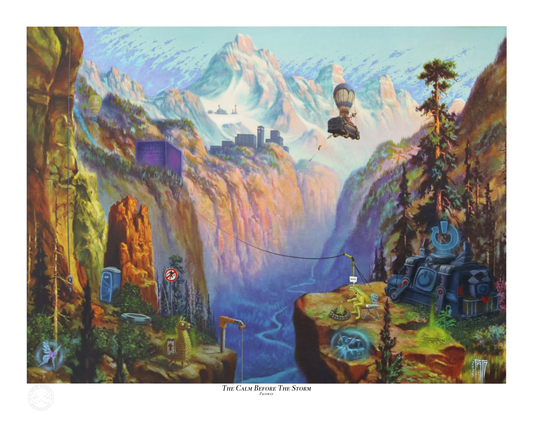 The Calm Before the Storm Painting - Open Edition Prints
